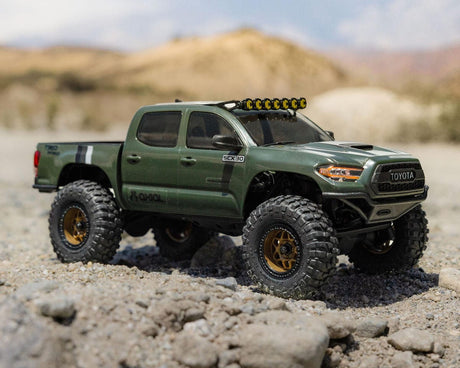 Axial SCX30 Toyota Tacoma TRD Pro 1/30 4X4 Rock Crawler RTR - Green
