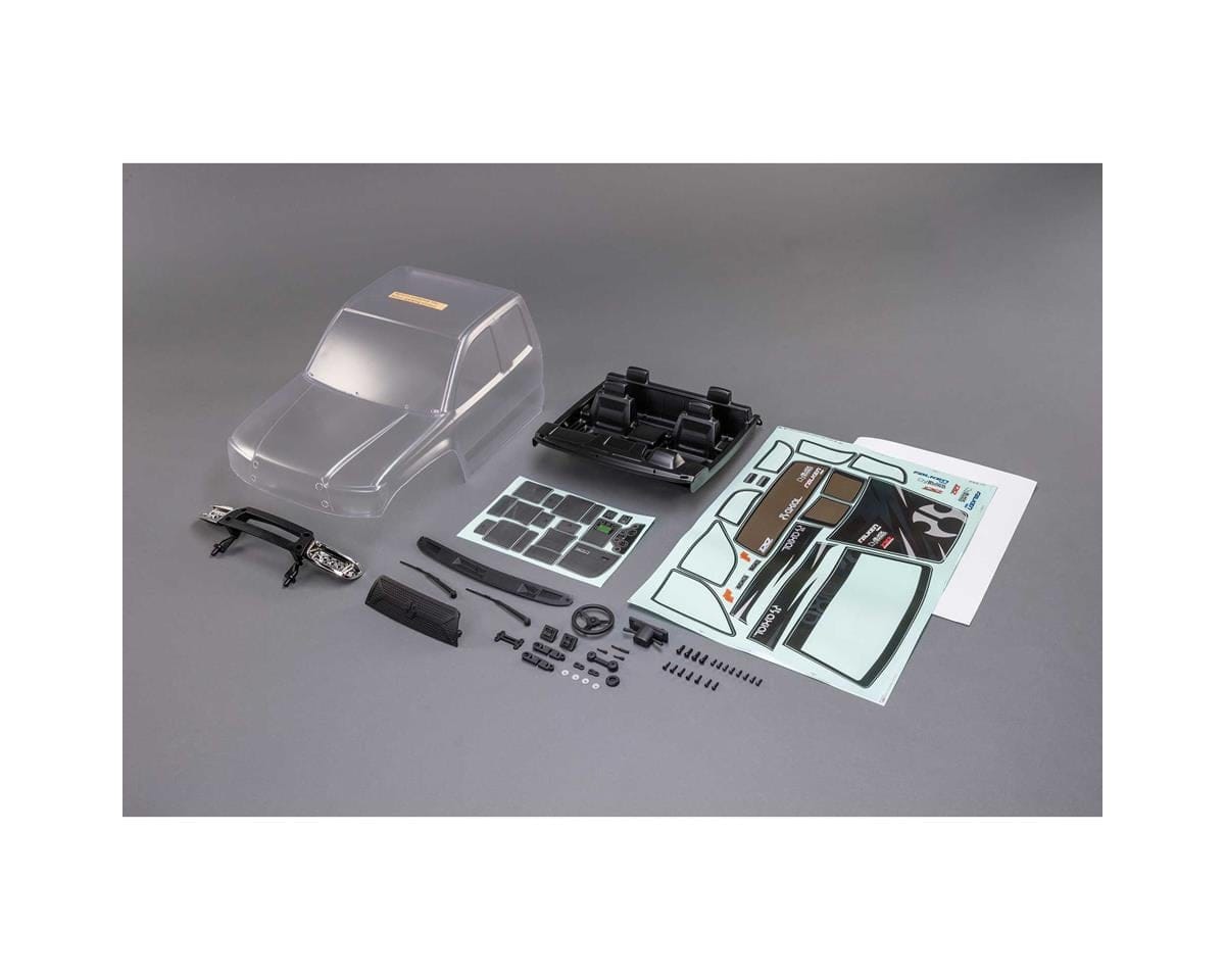 Axial SCX6 Body and Interior Set, Clear, Trail Honcho - genuine Axial product AXI250011