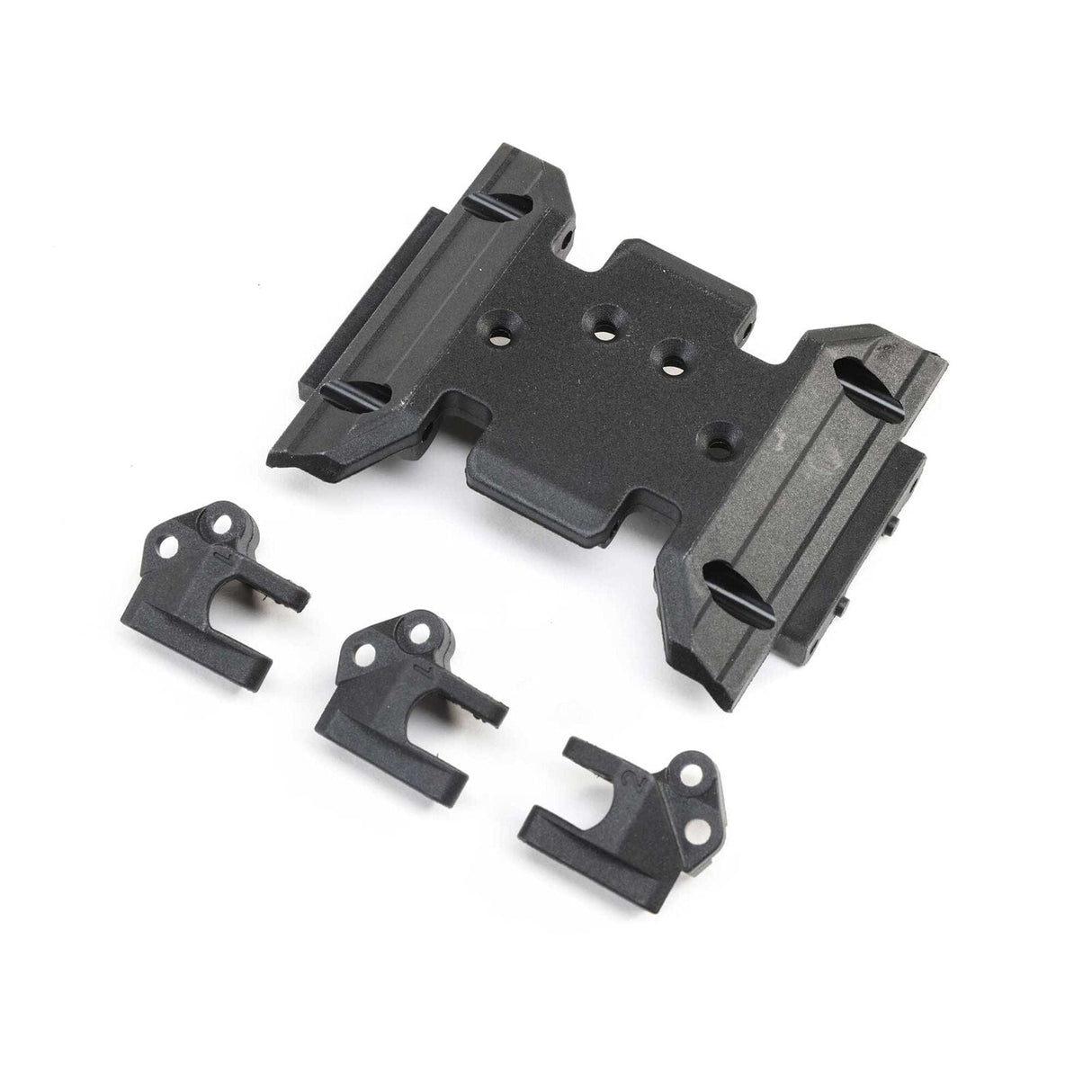 Axial SCX10 III Base Camp Skid Plate and Upper Link Mounts AXI231047