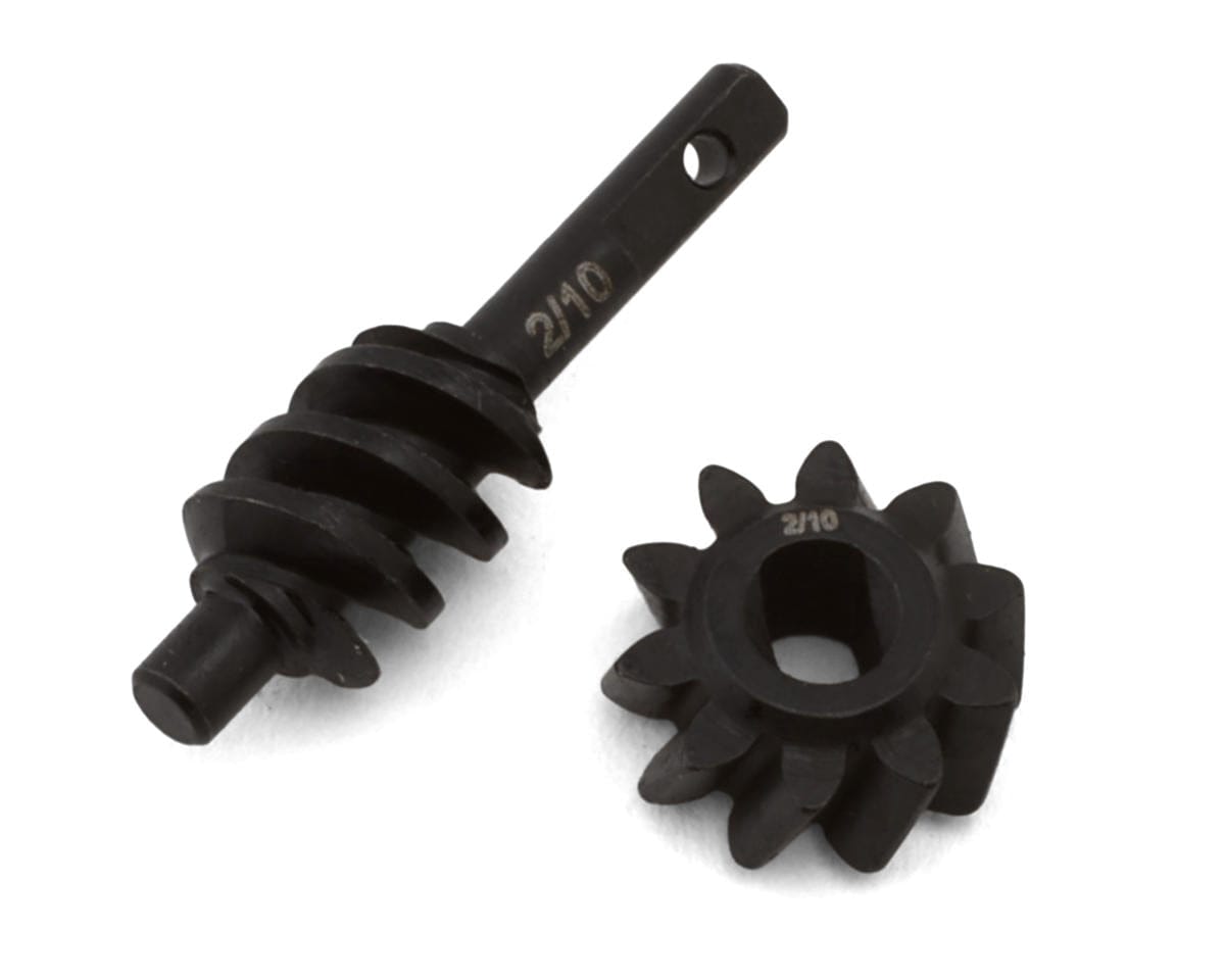 Axial SCX30 Steel 2/10T Ring Pinion Worm Gear AXI-4280