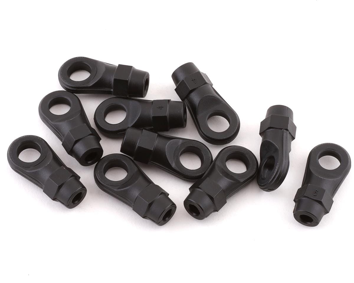 Axial Straight M4 Rod Ends, 10pcs, RBX10 - AXI234025