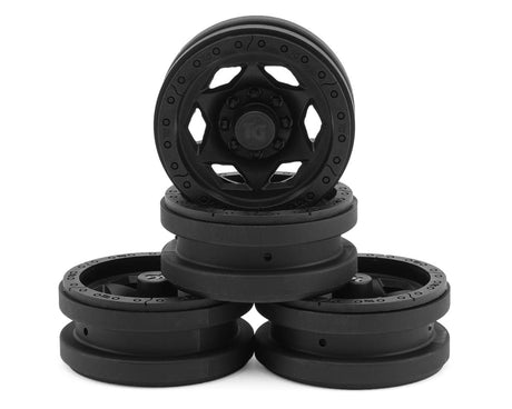 Axial Trail Gear 1.9 Beadlock Wheel Set, 4pcs - genuine Axial product AXI-3424