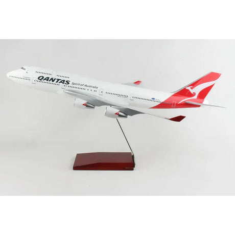 B747 Resin Model Plane - Qantas (46cm)
