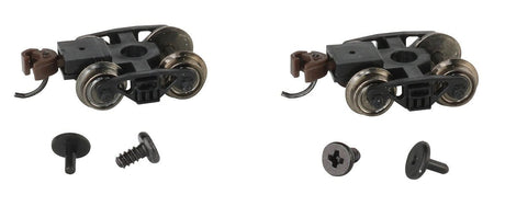 Bachmann 42537 N Scale Roller Bearing Freight Trucks With Wheels (1 Pair)** - Hobbytech Toys