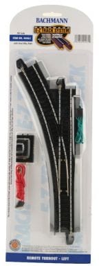 Bachmann 44461 HO Scale Remote Turnout Left - Hobbytech Toys