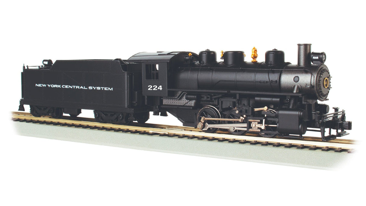 Bachmann 50408 HO Scale USRA 0-6-0 & Short Haul Tender - New York Central #224 - Hobbytech Toys