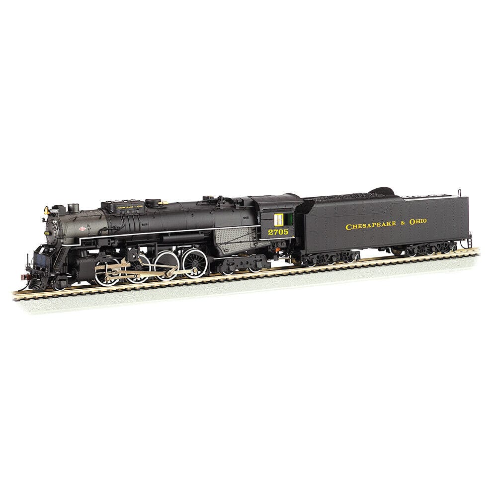 Bachmann 52405 HO Scale 2-8-4 Berkshire - Chesapeake & Ohio #2705 DCC Sound Value - Hobbytech Toys