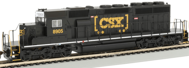 Bachmann 60917 HO Scale EMD SD40 - 2 - CSX #8905 - Hobbytech Toys