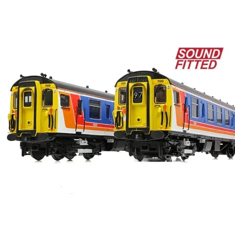 Bachmann Branchline 31-420SF OO Scale Class 411/9 3-CEP 3-Car EMU (Refurbished) 1199 South West Trains - DCC/Sound Fitted - Hobbytech Toys