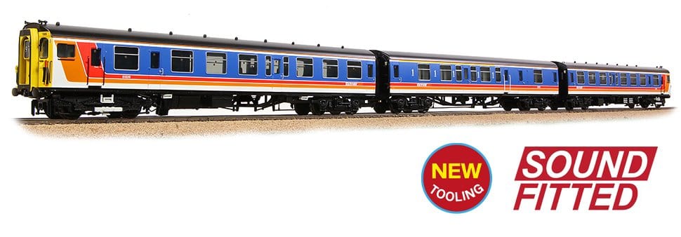Bachmann Branchline 31-420SF OO Scale Class 411/9 3-CEP 3-Car EMU (Refurbished) 1199 South West Trains - DCC/Sound Fitted - Hobbytech Toys
