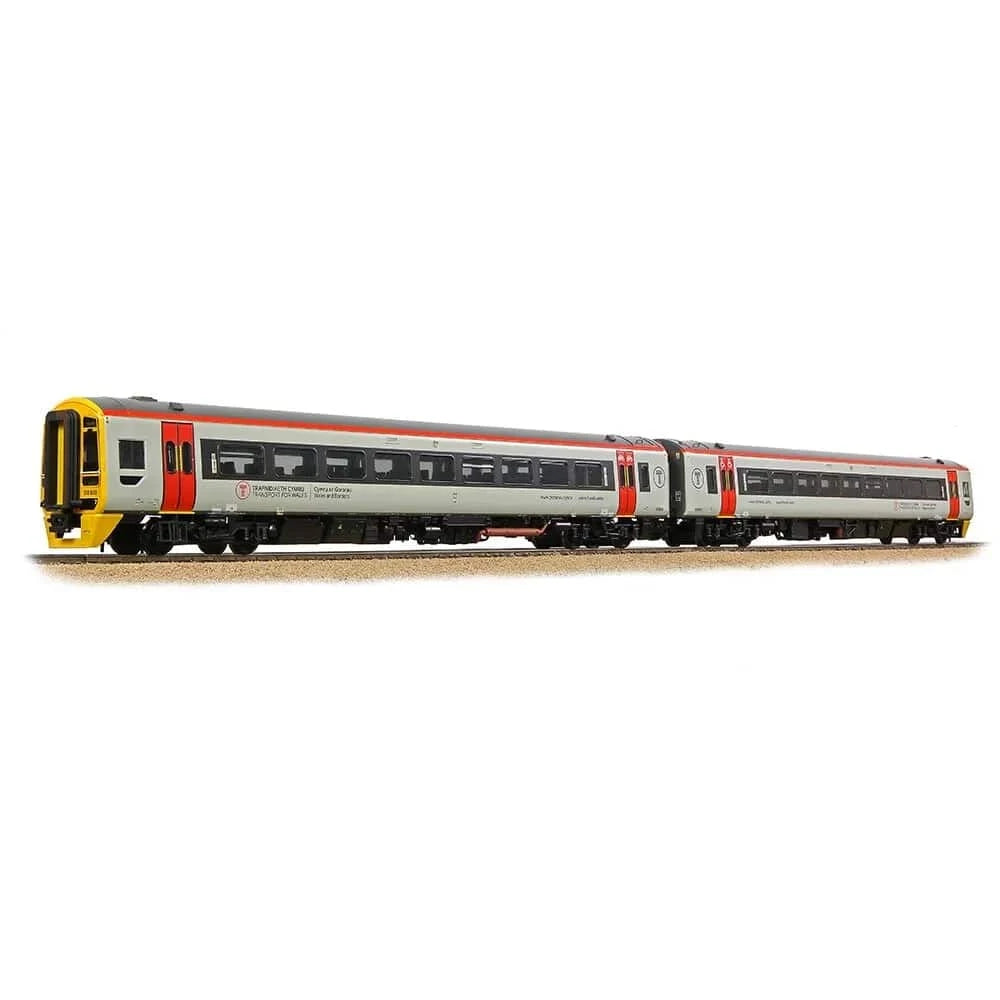 Bachmann Branchline 31-497 OO Scale Class 158 2-Car DMU 158839 Transport for Wales - Hobbytech Toys