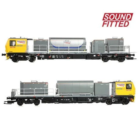 Bachmann Branchline 31 - 578SF OO Windhoff MPV 2 - Car Set Network Rail Yellow - DCC/Sound - Hobbytech Toys