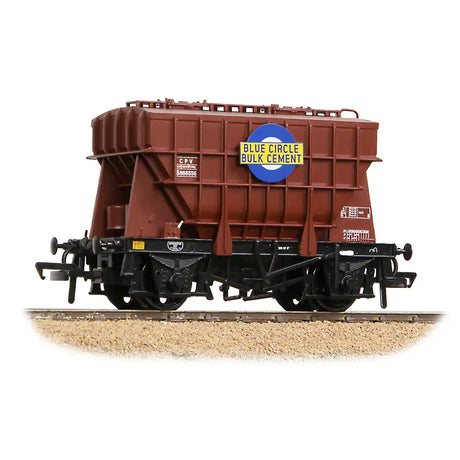 Bachmann Branchline OO Scale BR 22T CPV Presflo Bulk Powder Wagon BR Bauxite Blue Circle