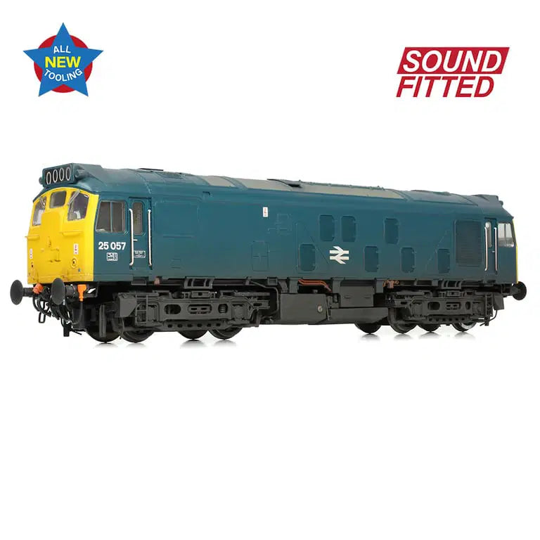 Bachmann Branchline OO Scale Class 25/1 25057 BR Blue [W]