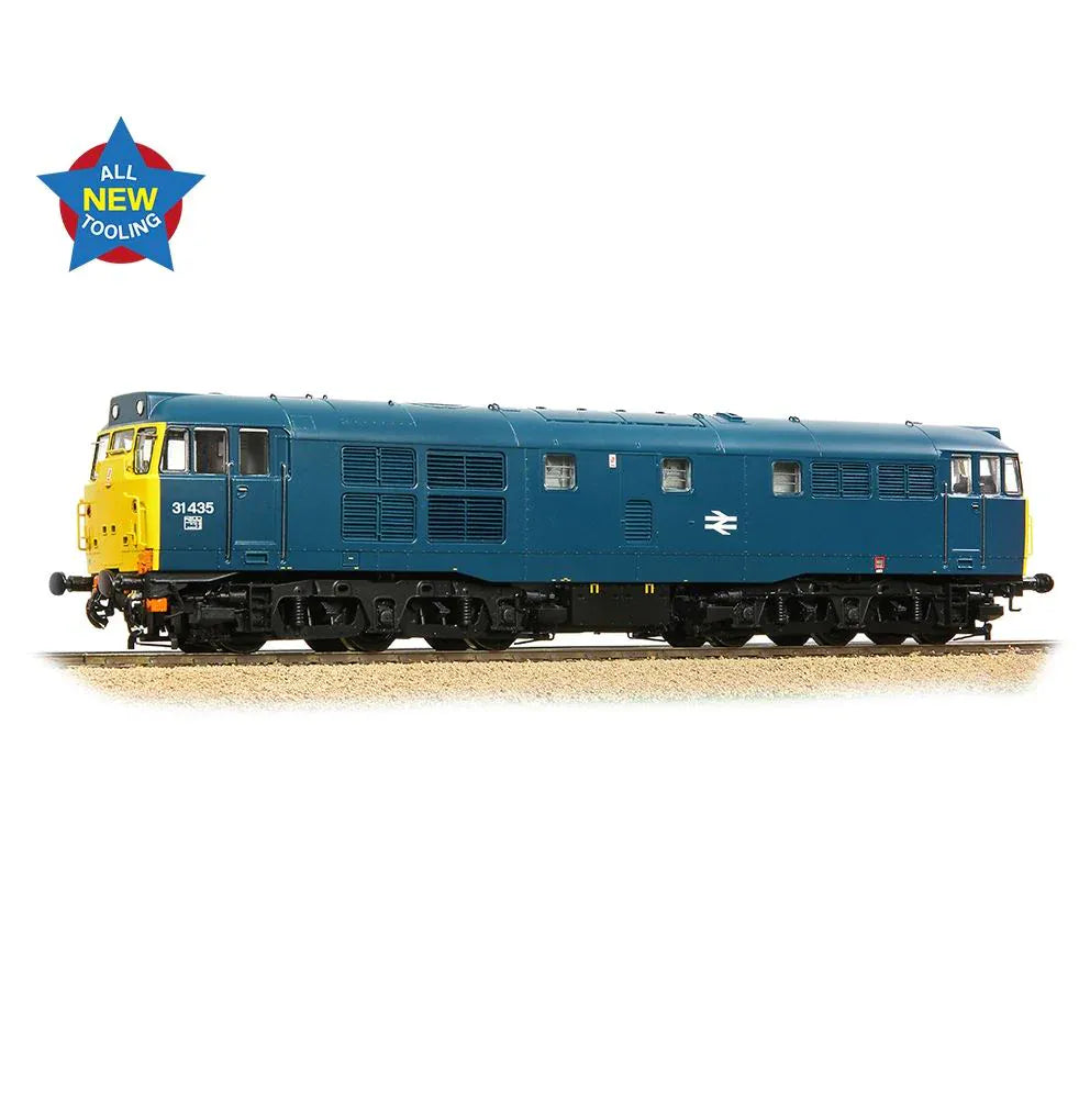 Bachmann Branchline OO Scale Class 31/4 Refurbished 31435 BR Blue