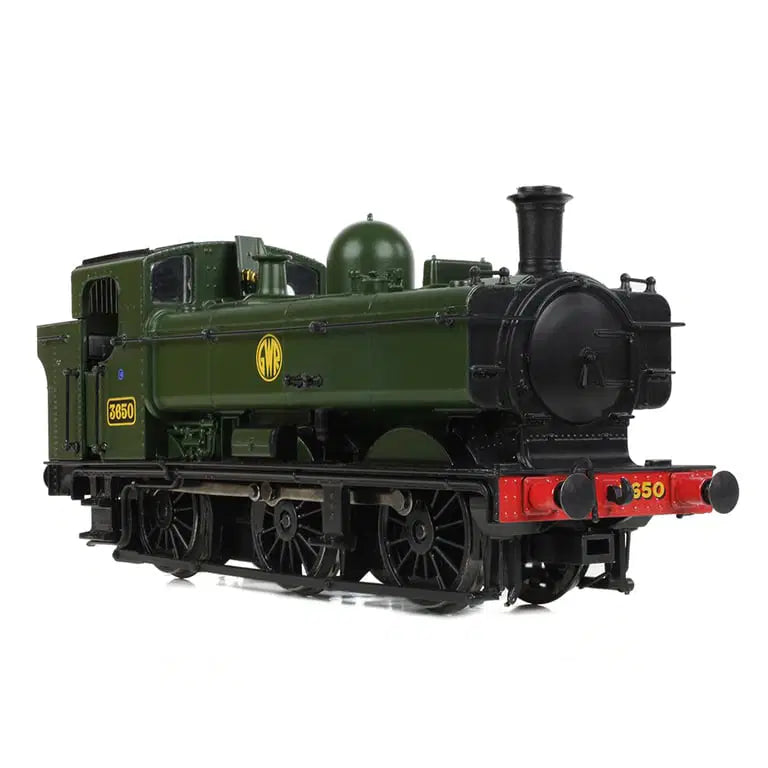 Bachmann Branchline OO Scale GWR 8750 Pannier Tank 3650 GWR Green (Shirtbutton)