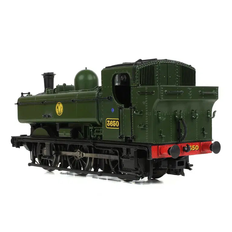 Bachmann Branchline OO Scale GWR 8750 Pannier Tank 3650 GWR Green (Shirtbutton)