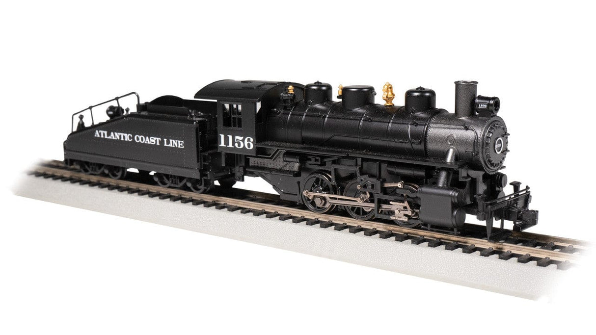 Bachmann HO Scale USRA 0-6-0, Slope-Back Tender ACL #1156 DC Loco [50625]