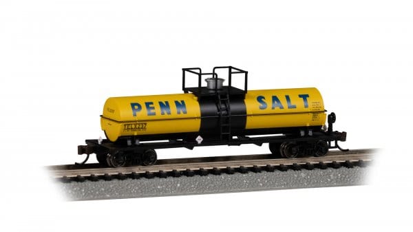 Bachmann N Scale Chemical Tank Car PENN Salt 237
