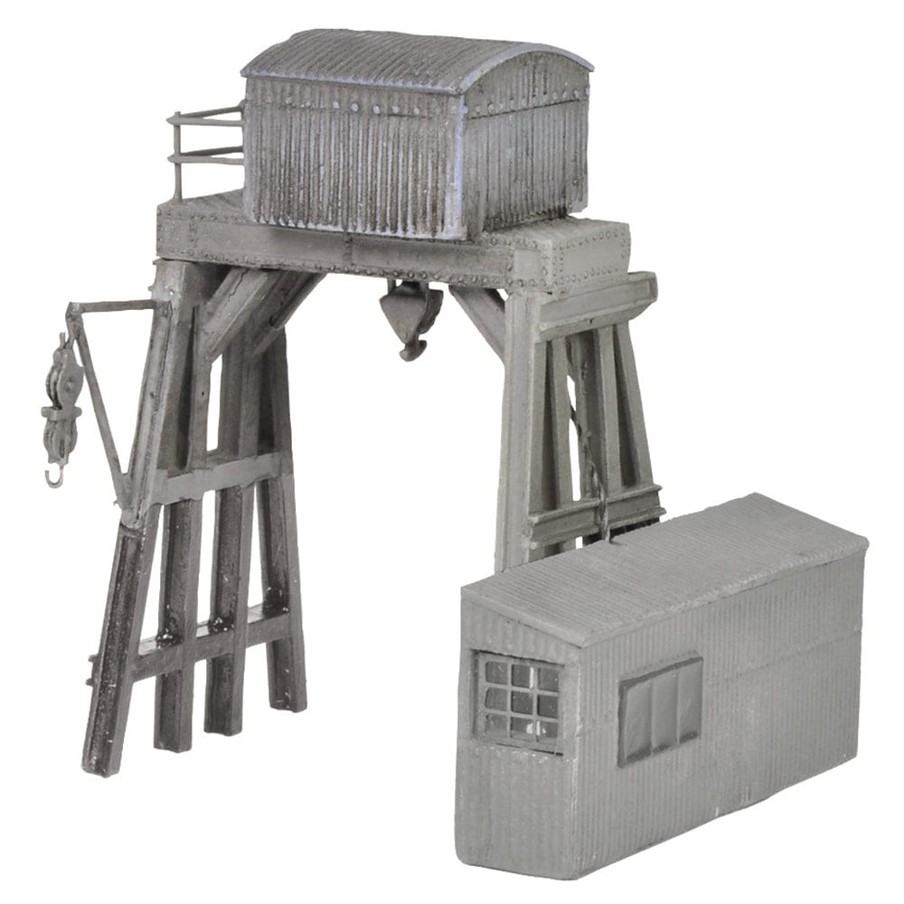 Bachmann N Scale Depot Crane - Black - Prebuilt