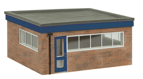 Bachmann Scenecraft 44 - 0182B OO Scale Shunters Hut Blue - Hobbytech Toys