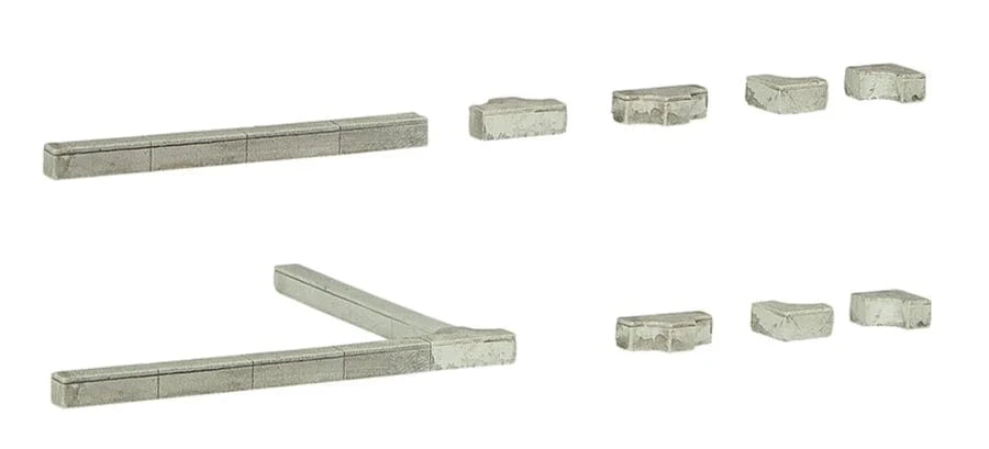 Bachmann Scenecraft 44-0527 OO Lineside Troughs and Junctions - Hobbytech Toys