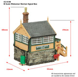 Bachmann Scenecraft N Scale Midsomer Norton Signal Box Green