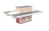 Bachmann Scenecraft OO Scale Art Deco Platform Centre Building