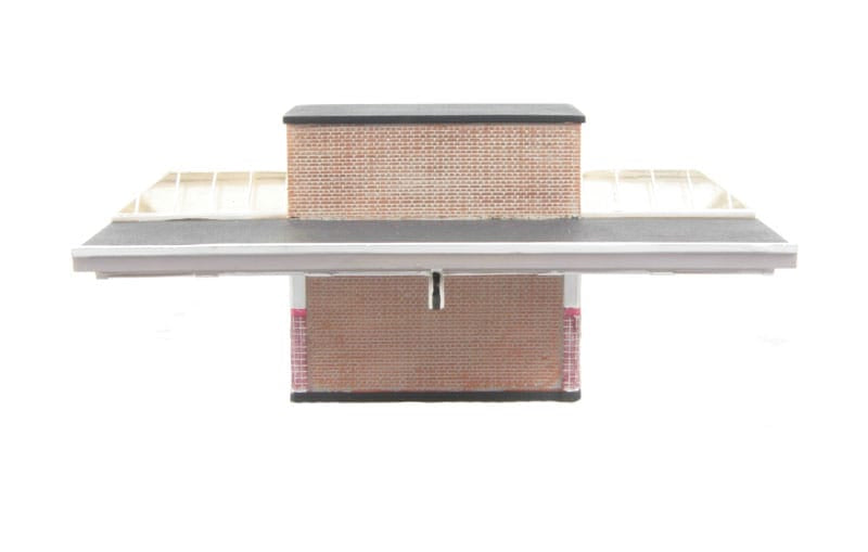 Bachmann Scenecraft OO Scale Art Deco Platform Centre Building