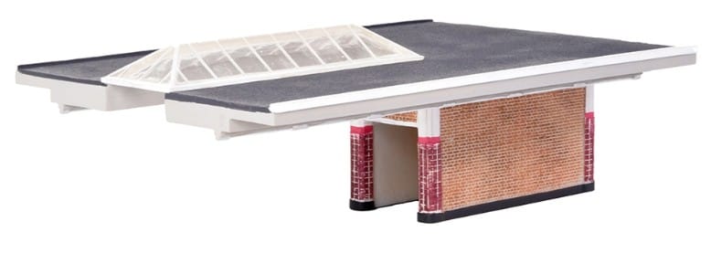 Bachmann Scenecraft OO Scale Art Deco Subway Building [44-068]