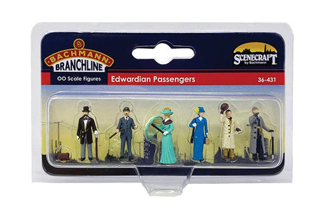 Bachmann Scenecraft OO Scale Edwardian Passengers - Hobbytech Toys