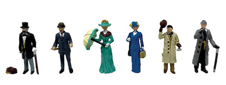 Bachmann Scenecraft OO Scale Edwardian Passengers - Hobbytech Toys