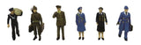 Bachmann Scenecraft OO Scale Embarking Service Personnel - Hobbytech Toys