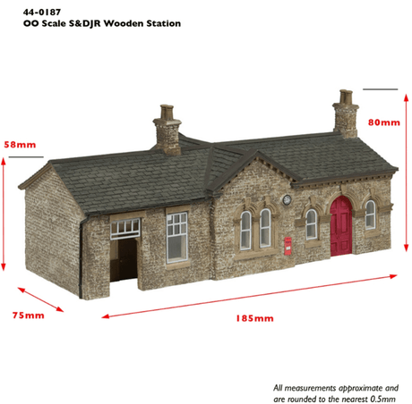 Bachmann Scenecraft OO Scale Oakworth Station Green - Hobbytech Toys