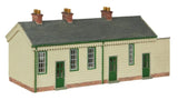 Bachmann Scenecraft OO Scale S&DJR Wooden Station Building Green and Cream - Hobbytech Toys