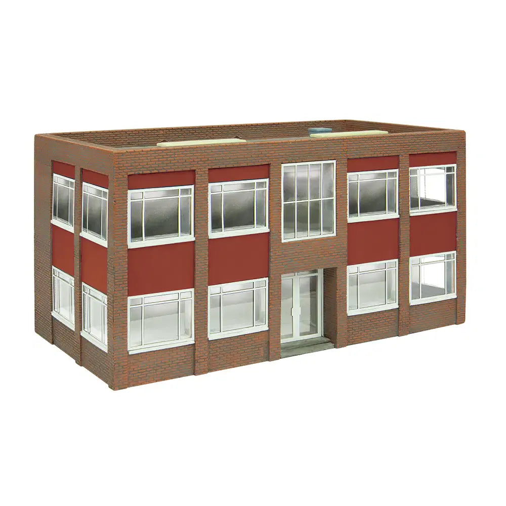 Bachmann Scenecraft OO Scale Two Storey Office Block - Red
