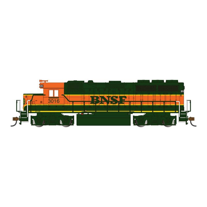 Bachmann USA HO Scale Emd Gp40 Bnsf #3016 Heritage I (DCC On Board)