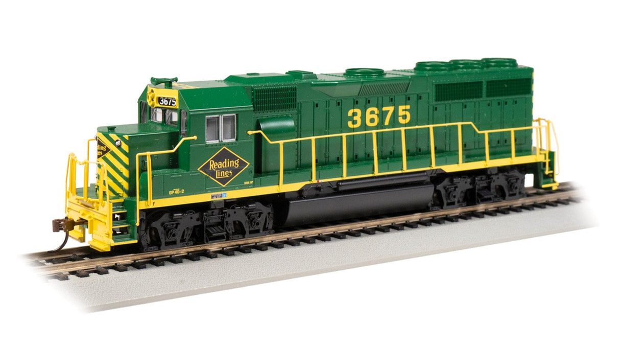 Bachmann 66310 HO EMD GP40 Reading #3675