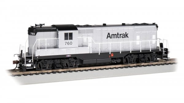 Bachmann USA HO Scale GP7 - Amtrak #760 - MOW (Silver & Black)