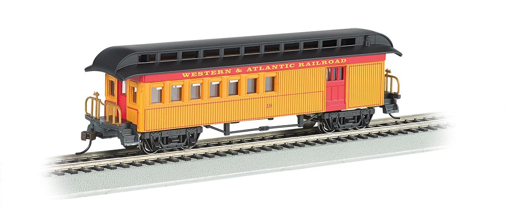 Bachmann 15201 HO Old-Time Combine Western & Atlantic Railroad