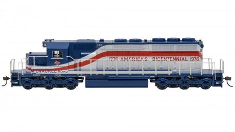 Bachmann USA HO Scale SD40-2 DCC Sound Value Milwaukee Rd #156 (Bicentennial)