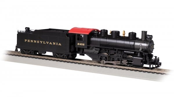 Bachmann USA HO Scale USRA 0-6-0 & Short Haul Tender W/Smoke - PRR #2402