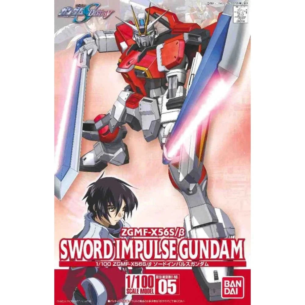 Bandai 0132131 1/100 Sword Impulse Gundam Seed Destiny - Hobbytech Toys