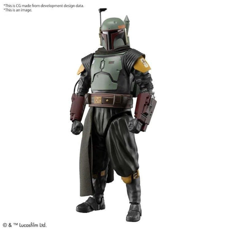 Bandai 1/12 Star Wars Boba Fett - The Mandalorian Model Kit [5063390] - Hobbytech Toys