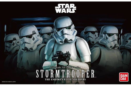 Bandai 1/12 Star Wars Stormtrooper Plastic Model Kit [5065570] - Hobbytech Toys