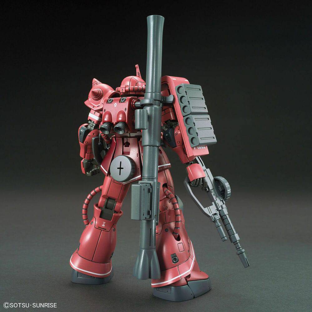 Bandai 1/144 HG MS - 06S Zaku II Red Comet Ver [5057656] - Hobbytech Toys