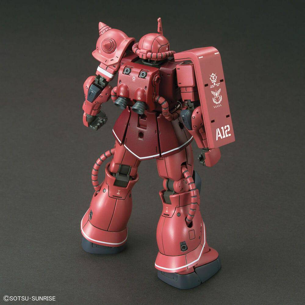 Bandai 1/144 HG MS - 06S Zaku II Red Comet Ver [5057656] - Hobbytech Toys