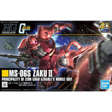 Bandai 1/144 HGUC MS - 06S Zaku II [5060453] - Hobbytech Toys