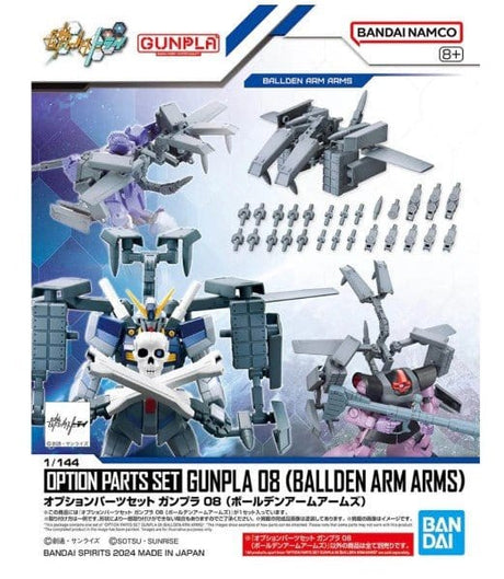 Bandai 1/144 Option Parts Set Gunpla 08 (Bolden Arm Arms) [5067144] - Hobbytech Toys