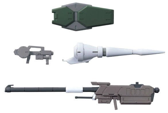 Bandai 1/144 Option Parts Set Gunpla 11 (Barbatos Smoothbore Gun) [5067152] - Hobbytech Toys